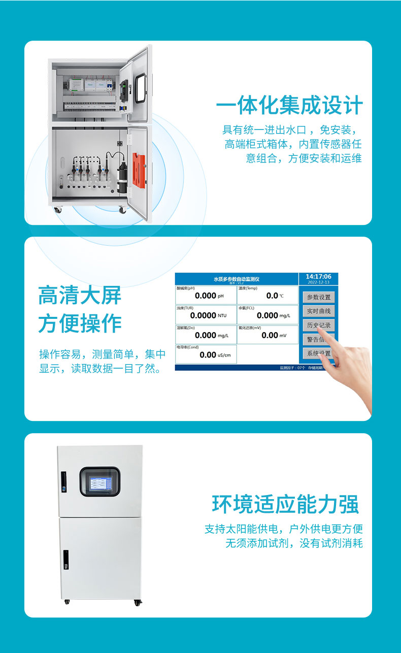 米科MIK-MDX400多參數水質分析儀產品特點 米科MIK-MDX400多參數水質分析儀產品特點